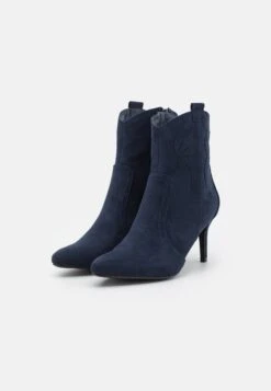 Anna Field Bottines À Talons Hauts - Dark Blue -Anna Field 0e680914e9c64fc2a06cc09aaa06dca7