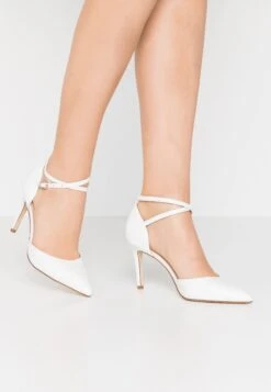 Anna Field Leather Pumps - Escarpins À Talons Hauts - White
