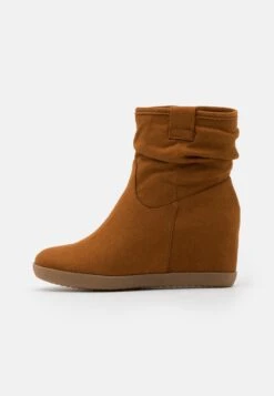 Anna Field Winter Boot - Bottines Compensées - Cognac -Anna Field 1f2a68b3192a457aa512301c19068fdb