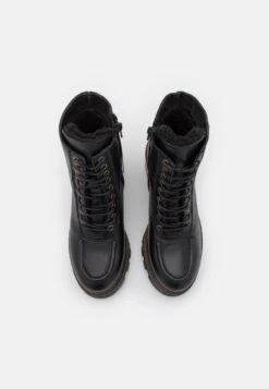 Anna Field Leather Winter Bootie - Bottes De Neige - Black -Anna Field 1f7766b6380b43249c97d206d76344de