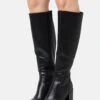 Anna Field Bottes À Talons Hauts - Black