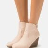 Anna Field Bottines Compensées - Beige