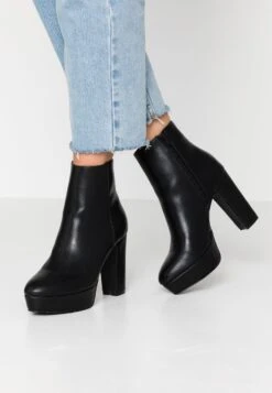 Anna Field Bottines À Talons Hauts - Black