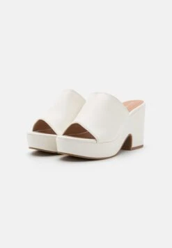 Wide Fit - Mules À Talons - White -Anna Field 9fdc4ed5dc1041329e405e87283ca9a7