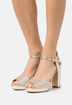 Anna Field Leather - Sandales À Plateforme - Gold