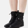 Anna Field Bottines À Lacets - Black