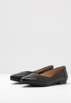 Anna Field Leather Ballerinas - Ballerines - Black -Anna Field ae6d6a0742194c9e9f049ed935c4e063
