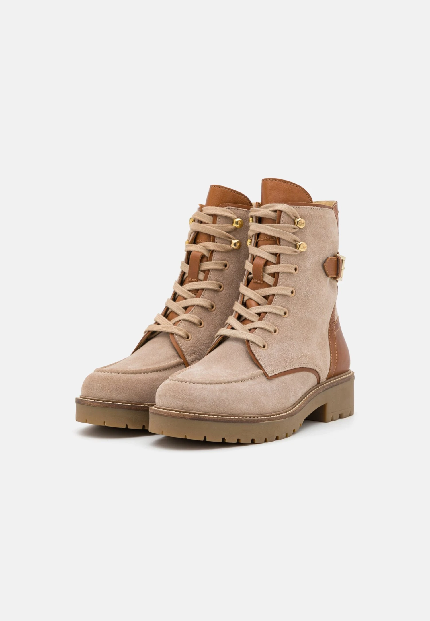 Anna Field Leather - Bottines À Lacets - Taupe 3 Anna Field Leather - Bottines À Lacets - Taupe – Image 3