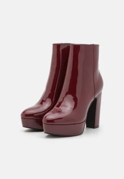 Anna Field Bottines À Talons Hauts - Dark Red -Anna Field bbddd1c8a07444aa8ffbed290a1c4352