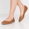 Anna Field Leather - Ballerines - Cognac